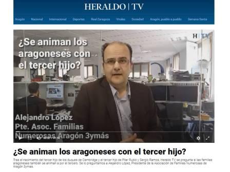 ¿Se animan los aragoneses con el tercer hijo?