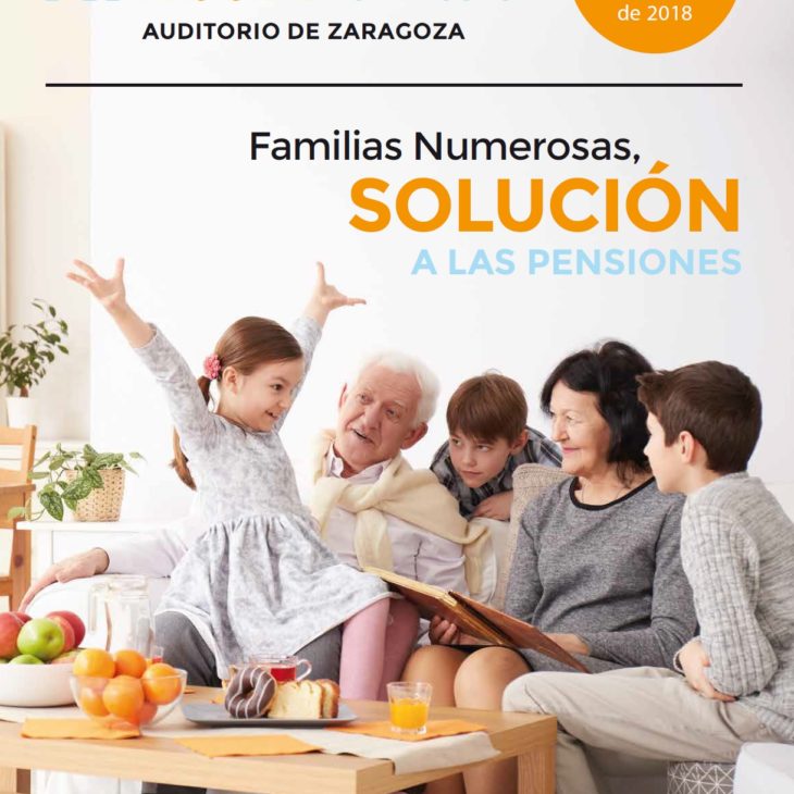 XI Congreso Nacional de Familias Numerosas, 20 de octubre en Zaragoza