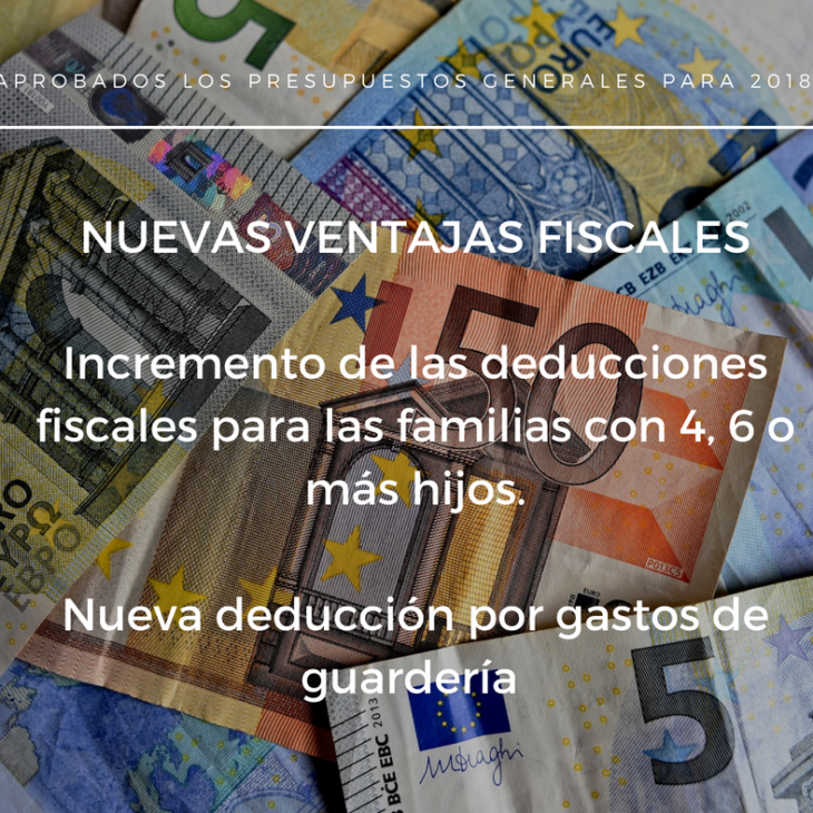 Mejoras fiscales para las familias numerosas