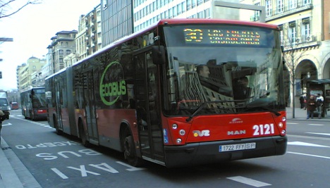 Las familias numerosas tendrán un descuento del 20% en bonos de transporte público interurbano en Zaragoza