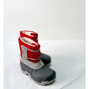 Descansos gris y rojo