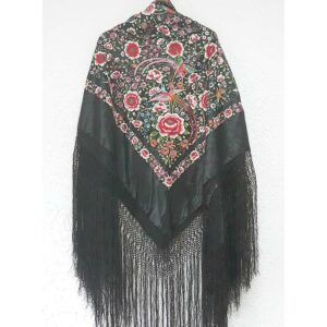 Mantón pájaros