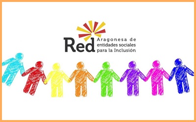 Ya formamos parte de la Red Aragonesa de Entidades Sociales para la Inclusión