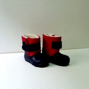 Botas moradas-rosas