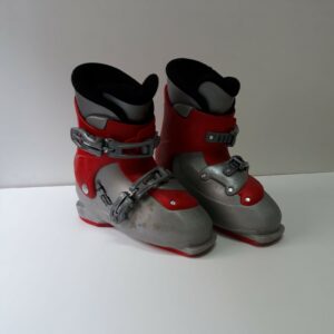 Botas Rojas grises Talla 22 cm.