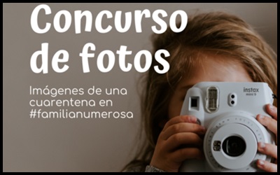 Concurso de fotos «Grandes familias, grandes momentos»: Imágenes de la cuarentena en familia numerosa