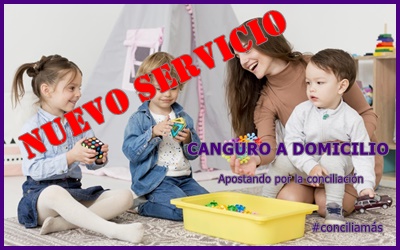 Nuevo servicio: CANGURO A DOMICILIO