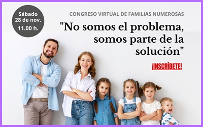 CONGRESO VIRTUAL DE FAMILIAS NUMEROSAS
