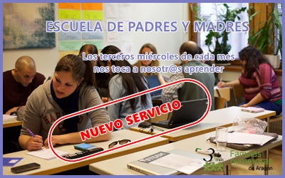 NUEVO SERVICIO: ESCUELA DE PADRES Y MADRES