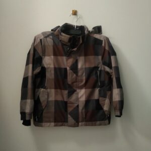 ANORAK CUADROS MARRONES