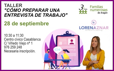 Taller: Cómo preparar una entrevista de trabajo