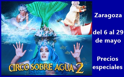 Entradas para el Circo del Agua a precio especial para socios