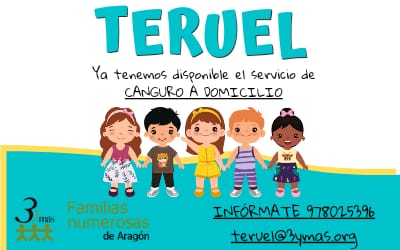 Las familias de Teruel ya tiene disponible el servicio de canguro a domicilio