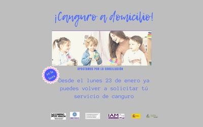 ¡CANGURO A DOMICILIO!