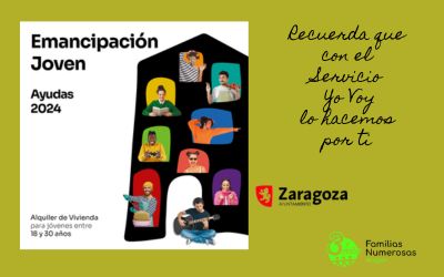 Ayudas a las emancipación joven del Ayuntamiento de Zaragoza