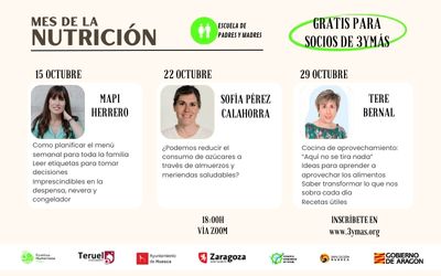 ESCUELA DE PADRES Y MADRES DE OCTUBRE- MES DE LA NUTRICIÓN