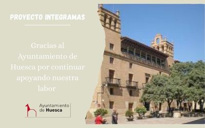 Subvención del Ayuntamiento de Huesca