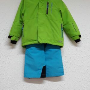 CONJUNTO VERDE Y AZUL