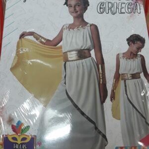 Diosa Griega - Talla 7-9 años